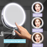 Wiederaufladbarer LED-Make-up Spiegel