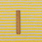 Fein Gestreifter Jacquard-Lammfellstoff – Schnell Trocknend & Atmungsaktiv für DIY Kinderkleidung und Accessoires