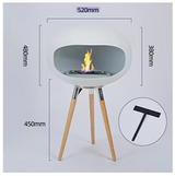 AuroraFlame Premium Bio-Ethanol Kamin – Kaminlose Design-Feuerstelle