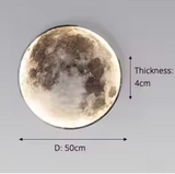 LunaGlow LED-Mond-Wandleuchte – Magische Stimmungsbeleuchtung