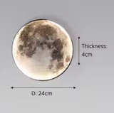 LunaGlow LED-Mond-Wandleuchte – Magische Stimmungsbeleuchtung