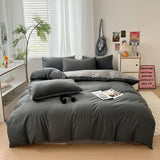 WaffleComfort Modernes Waffel-Bettwäsche-Set