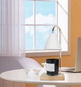 AromaGlow Retro Marmor Aromatherapie-Waxlamp