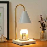 AromaGlow Retro Marmor Aromatherapie-Waxlamp