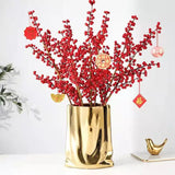 BloomRuffle Keramik-Blumenvase