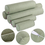 LichaamCloud Polyesterfaser Körperkissenbezug – Rund, Weich & Luxuriös Kissenbezug Ohne Füllung