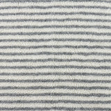 Fein Gestreifter Jacquard-Lammfellstoff – Schnell Trocknend & Atmungsaktiv für DIY Kinderkleidung und Accessoires