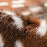 WildSoft Imitat-Hirsch- & Leopardenprint-Teppich – Ultraweicher Dekorativer Bodenteppich