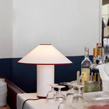 Colette Wabi-Sabi Tischlampe – Japanische Stoff Art Design Pilzlampe