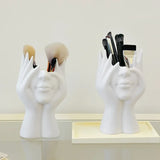 Künstlerischer Vinyl-Organizer – Körperform-Ständer