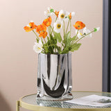 BloomRuffle Keramik-Blumenvase
