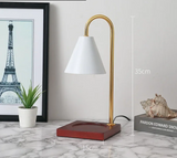 AromaGlow Retro Marmor Aromatherapie-Waxlamp