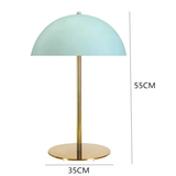 LumaBau Minimalistische Bauhaus LED Schreibtischlampe – Kreative Metall-Tischlampe