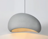 ZenAura Sculpt LED Hängeleuchte – Handgefertigte Wabi-Sabi Designlampe