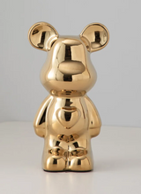 CeramiBear Luxe Elektroplattiertes Figur
