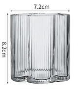 CrystalSip Vintage Geriffelte Gläser