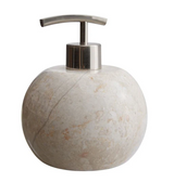 Luxus Marmor-Leoparden Badezimmerkollektion – Keramik Lotionflasche, Mundspülbecher, Seifenspender & Ablage-Set