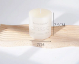 AuroraHeritage Retro-Glas-Kerzenhalter