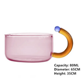 PrismaBrew Hitzebeständige Glas-Teekanne & Trinkbecher